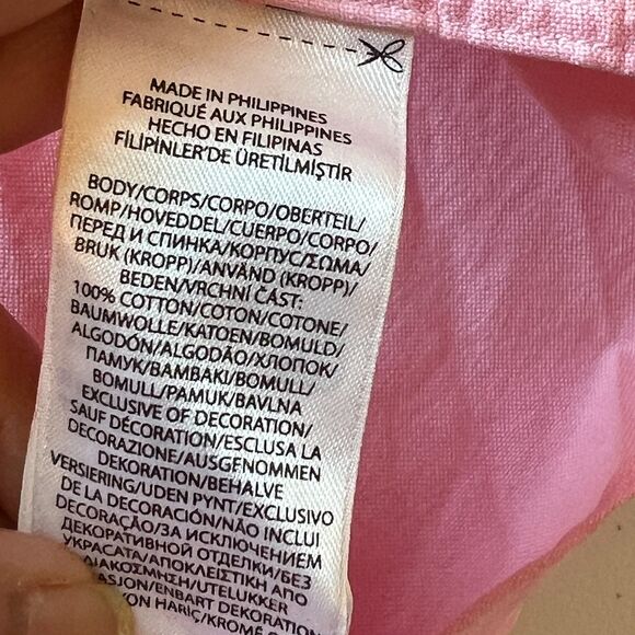 Polo Ralph Lauren Shirt Men’s XL Pink Chambray Classic Fit Pony Oxford - Picture 9 of 12